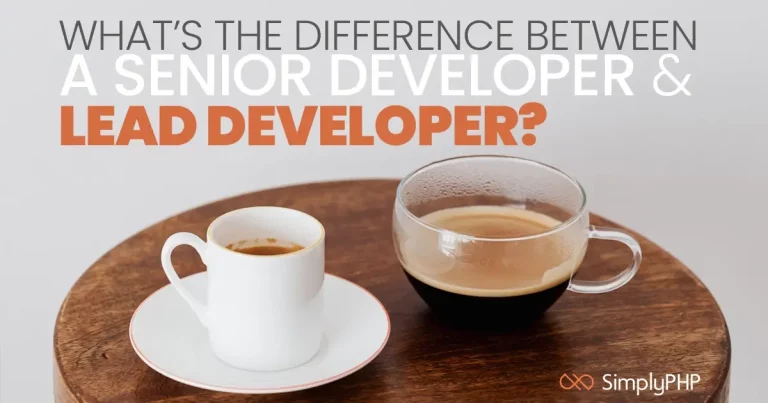 Whats the Difference Between a Senior Developer &amp; Lead Developer?