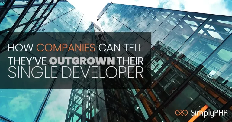 How Companies Can Tell They’ve Outgrown Their Single Developer