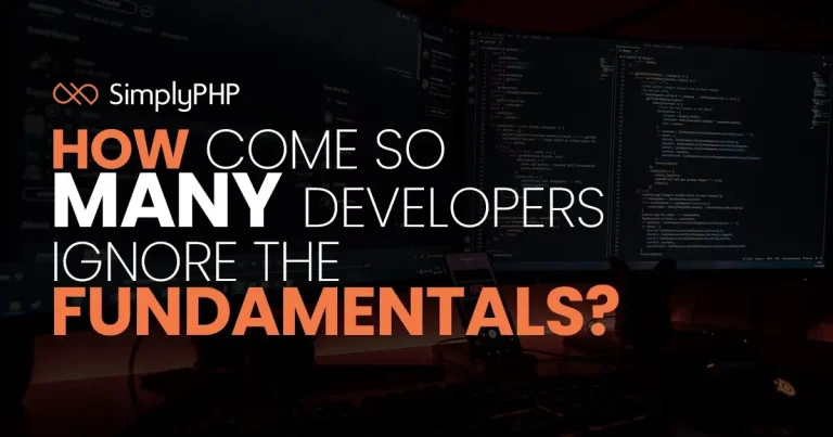How come so many developers ignore the fundamentals?