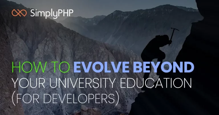 How to evolve beyond your university education (for developers)