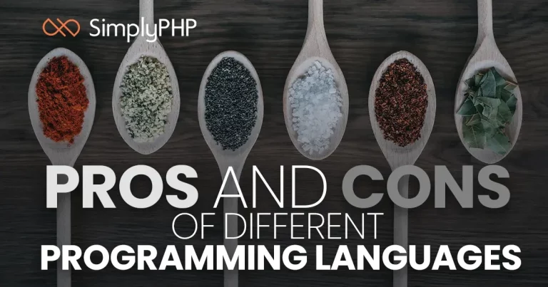 Pros and cons of different programming languages