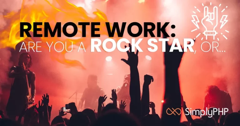 Remote work: Are you a rock star, or…