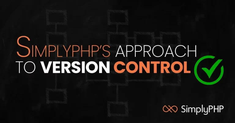 SimplyPHP’s Approach to Version Control