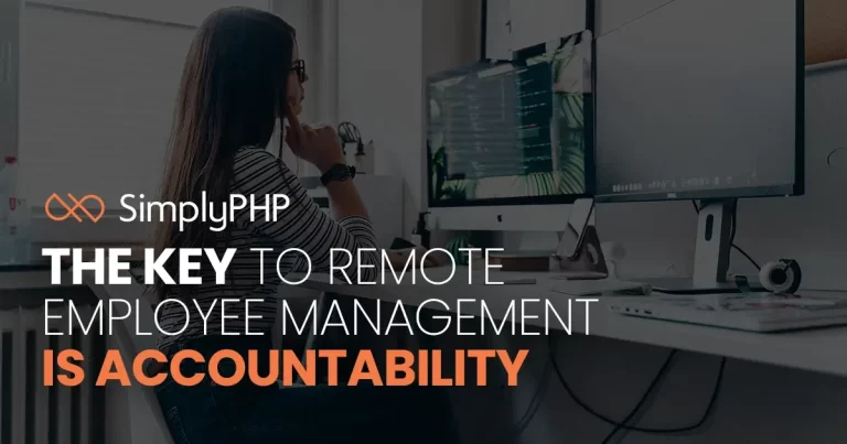The key to remote employee management is accountability