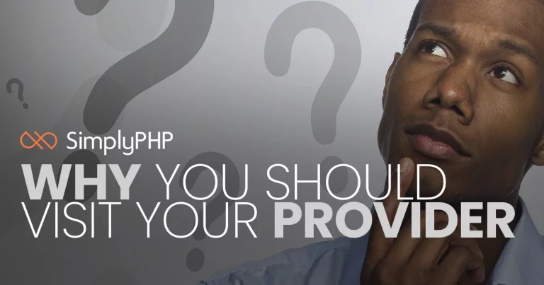 Why you should visit your provider